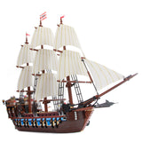 Pirates Imperial Caribbean Building Blocks Set Flagship Model Building DIY Compatible 10210 22001 Christmas Gifts For Kids