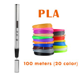 3D Pen Scribble Pen OLED PLA ABS Filament 3D Printer Christmas Presents Lapiz 3D Printing Pen for School 3D Pencil Gadget