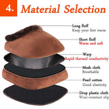 Electric Heated Foot Hand Warmer Massager Washable Non-slip Foot Warmer Cushion Heat Pad Acupressure Mat