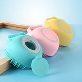 Pet Dog Shampoo Brush Multifunction clean massage brush  2.7oz/80ml For Dogs Cats Grooming Pet Cleaning Grooming Tool