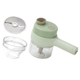 Portable Vegetable Cutter Wireless Electric Garlic Minced Garlic Masher Multi-Function Mini Slicer