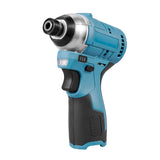 12V Cordless Electric Screwdriver Wireless Electric Impact Drill 120Nm Adjust Torque DIY Power Tool with 2000mAh Makita Battery