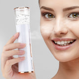Double Spray-head Skin Analyzer Machine Nano Mist Face Sprayer Handheld Hydrating Humidifier Beauty Moisturizing Skin Tester USB