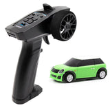 Turbo 1:76 Racing RC Car Mini Race Car with 2.4GHz 91803G-VT 3CH Transmitter Racing Experience New Patent Car for Kids Toys