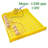 New Incubator 56 Eggs 110V / 220V  Automatic Egg Incubator Chicken Duck Poultry Incubation Equipment 2016 Free Shipping
