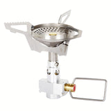Outdoor Anti-scald Portable Gas Stoves Mini Camping Foldable Cooking Stove Travel Picnic Survival For BBQ Gas Furnace Combustor