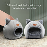 New Deep sleep comfort in winter cat bed little mat basket for cat's house products pets tent cozy cave beds Indoor