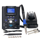 8509 Micro Hot Air Gun Soldering Station with 3.5/3/2.5/2 mm Nozzle Temperture Adjustable SMD Rework Station Welding Tools