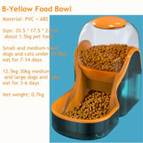 Pet Supplies 3.8L Large Capacity Pet Dog Cat Automatic Feeder Detachable Bowl Water Dispenser Food Feeding Device For Cat Dog