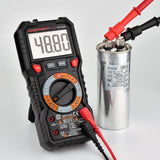Multimeter Digital Professional 1000V 10A Multitester DMM Ohm Hz 6000 counts TRMS AC DC Voltage Current Capacitance Hz Tester