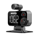 29W Bluetooth 5.0 Car Kit FM Transmitter Car MP3 Player Lossless Music Play QC3.0 Fast Charge With Micro Noise Reduction Call