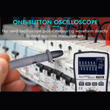 2 In 1 Oscilloscope Multimeter Portable Analog Bandwidth 20KHz 200Ksps Current Intelligent Digital Diode Tester With Bar Graph