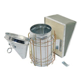 Beekeeping Smoker Stainless Steel Equipment Hive Box Tool Supplies For Beehive Bee Manual Smoke Maker With Hanging Hook Tools