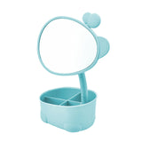 Makeup Mirror Cosmetic Storage Box Protable Creative Beauty Box Detachable Desktop Organizer  Delicate Jewelry Storage