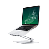 Notebook Stand Height Adjustable Aluminum Alloy Free Lift Laptop Heighten Holder for Macbook Dell HP iPad Pro 7-17 inch