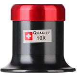 5x 10x Loupe Sapphire Metal Lens Barrel Watchmaker  Magnification Magnifier for Watches To Repair Elderly Reading Books