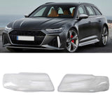1 Pair Front Headlight Headlamp Lens Cover for Audi A3 2001-2003 8L0941004K