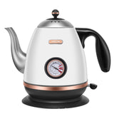 Electric Kettle 1500W Household 220V Quick Heating Boiling Coffee Tea Pot 1.2L 304 Stainless Steel  Samovar