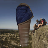 Warm Winter Mummy Down Sleeping Bag Ultra Light Outdoor Camping Travel Climbing Equipment Natural Hiking Cross Country Accessory