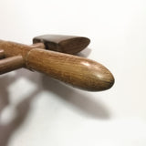Natural Wood Scraping Shovel Acupressure for Back Shoulder Neck Leg Body Cellulite Massage Deep Tissue Muscle Fascia Relaxation