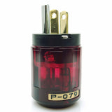 HIFI  Adapter Connector Plated C-079 IEC Female P-079 Male US Version DIY Power Cord