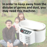 500ml Ultrasonic Jewelry Cleaner Ultrasonic Bath for Jewelry Watches Glasses Makeup Brush Ultrasound Cleaning Machine