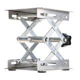 Stainless Steel Lift Lifting Lab Platform Stand Lifter For Router Bench Table Woodworking Easy To Use Stable Lifting Position