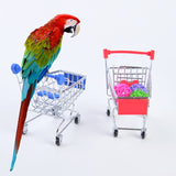 Funny Bird Parrot Toys Set Activity Pet Basketball Skateboard For Canaries Supplies for Bird Cage Parrot Skate Vogel
