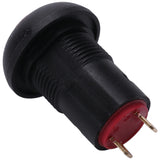 On-Off Latching Waterproof 12mm Push Button Switch SPST 2A IP67