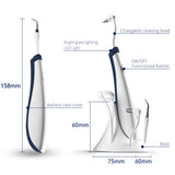 5 In 1 Electric Ultrasonic Dental Scaler Universal Tooth Cleaner High Frequency Tooth Stain Remover Dental Teeth Whitening Set