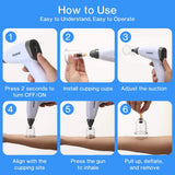 Electric Vacuum Cupping Machine Therapy Set Anti-cellulite Massager Chinese Medicine Physiotherapy Suction Cups Massage Body Jar