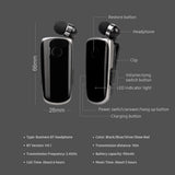 K39 Mini Wireless Bluetooth Earphone BT4.1 Stereo Business Headset Vibrating Alert Wear Clip Hands Free with Mic for Smartphone