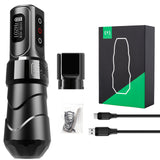 New MAX Tattoo Pen Machine Gun With Wireless Battery Power For Body Art Supply