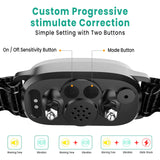 Upgrade Anti Bark Dog Collar Auto Electric Shock Vibration Beep No Barking Rechargeable Training Collar For Dogs Dog Supplies