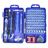 115 In 1 Screwdriver Set Screw Driver Bit Set Multifunctional Precision Mobile Phone Glasses Watch Disassembly Repairer Tool