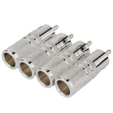 Cardas RCA Plug Gold / Silver Welding DIY HiFi Audio Cable Adapter Connector