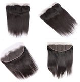 Factory Wholesale Human Hair Wig European and American Style Wig Women's Real Hair Lace Hair Piece 13 X4lace Frontal