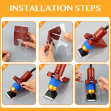 Shearing Guide For Carpet Trimmer With Brush Rug Tufting Carver Holder Base To Keep Your Rug Surface For Carpet Trimmer