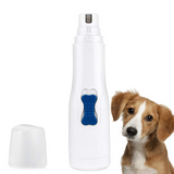 Battery Dog Nail Cliper Painless  Battery Grinders  Pet Nail Clippers Quiet Electric Dog Cat Paws Nail Grooming Trimmer Tools