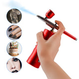 Beautygogo Mini Air Compressor Kit Air-Brush Paint Spray Gun Airbrush For Nail Art Tattoo Craft Cake Nano Fog Mist Sprayer