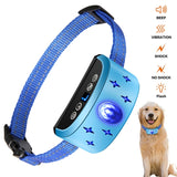 Dog anti barking collar rechargeable Automatic no bark dog training collar digital display waterproof dog no bark accessories