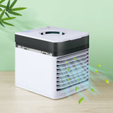 Personal Air Cooler Portable USB 3 Speed Air Conditioner Fan Desktop Mini Air Cooling Fan Humidifier for Home Office