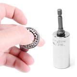 Universal Torque Wrench Head Set Socket Sleeve 7-19mm Power Drill Ratchet Bushing Spanner Key Multi Hand Tools  Socket Wrench