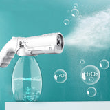 800ml Portable Nano Spray Fogger Machine, Nano ULV Sprayer, Electric Spray Steam Gun for Home Indoor and Outdoor