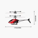 2022 New RC Helicopter Smart Induction USB Charging High Toughness Aircraft Toy For Boys Girls Kids