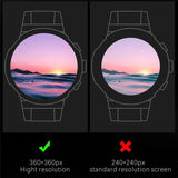 Smart Watch Men K28H Bluetooth Call 360MAh Big Battery Custom Faces Music Heart Rate Monitor Sport Smartwatch