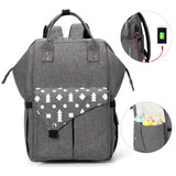 Large Baby Diaper Bag Waterproof USB Baby Bags For Mom Backpack Mummy Maternity Nappy Bag For Stroller Organizer Changing
