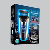 Men's Trimmer Wireless Rechargeable Hair Clipper Floating Cutter Head Electric Shaver Shaving Machine Styling Hairdressing Tool