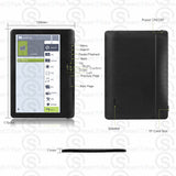 Fashion style Portable 7 inch e-book reader 8GB Flash Multifunctional tablet with backlight Color Equip with TFT Display Screen