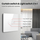 Smart WiFi Touch Switch Smart Home Light Switch AC 100-240V Support Alexa Google Home Smart Life/Tuya Smart APP Remote